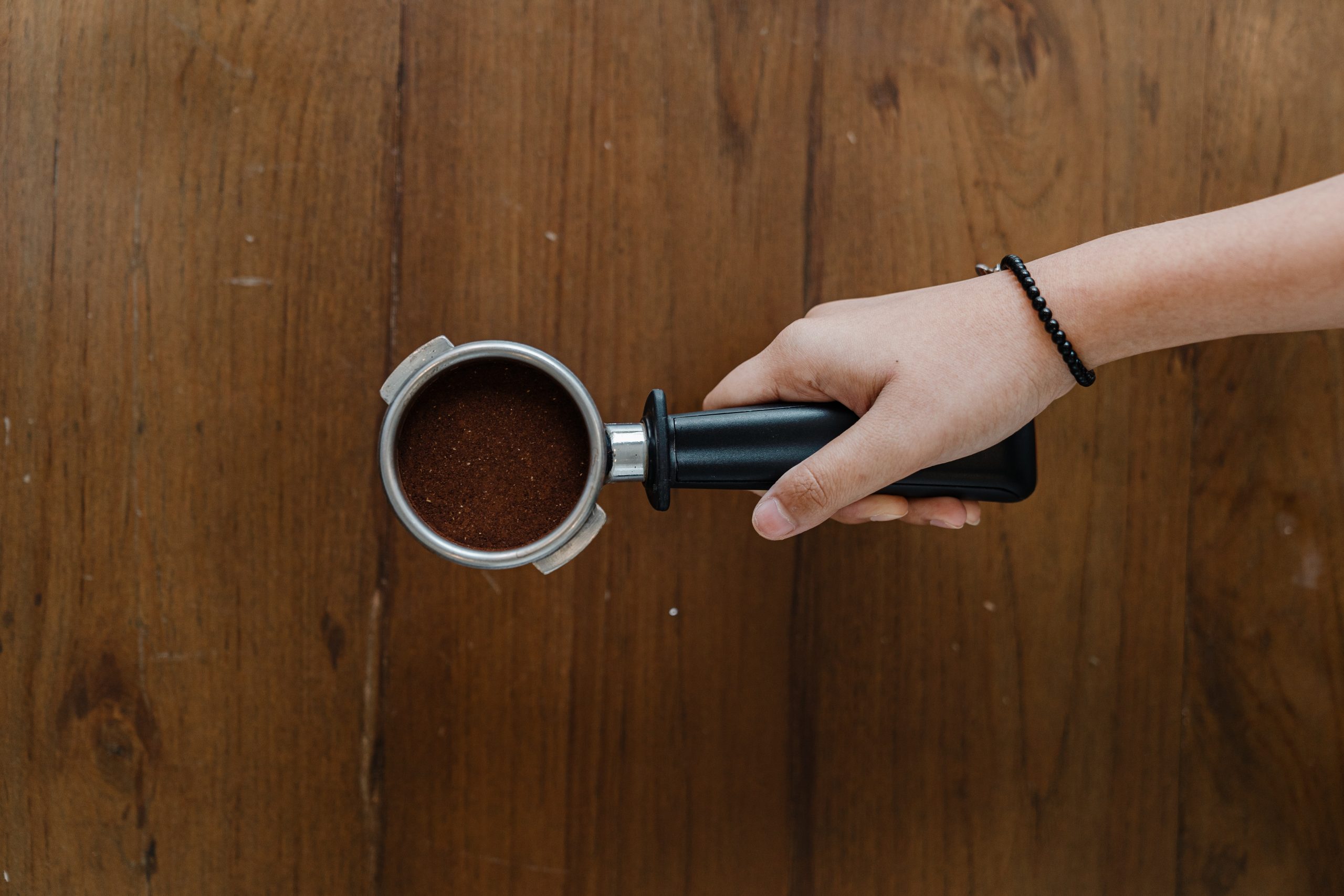 espresso coffee grounds