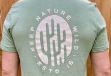 keep nature wild t-shirt