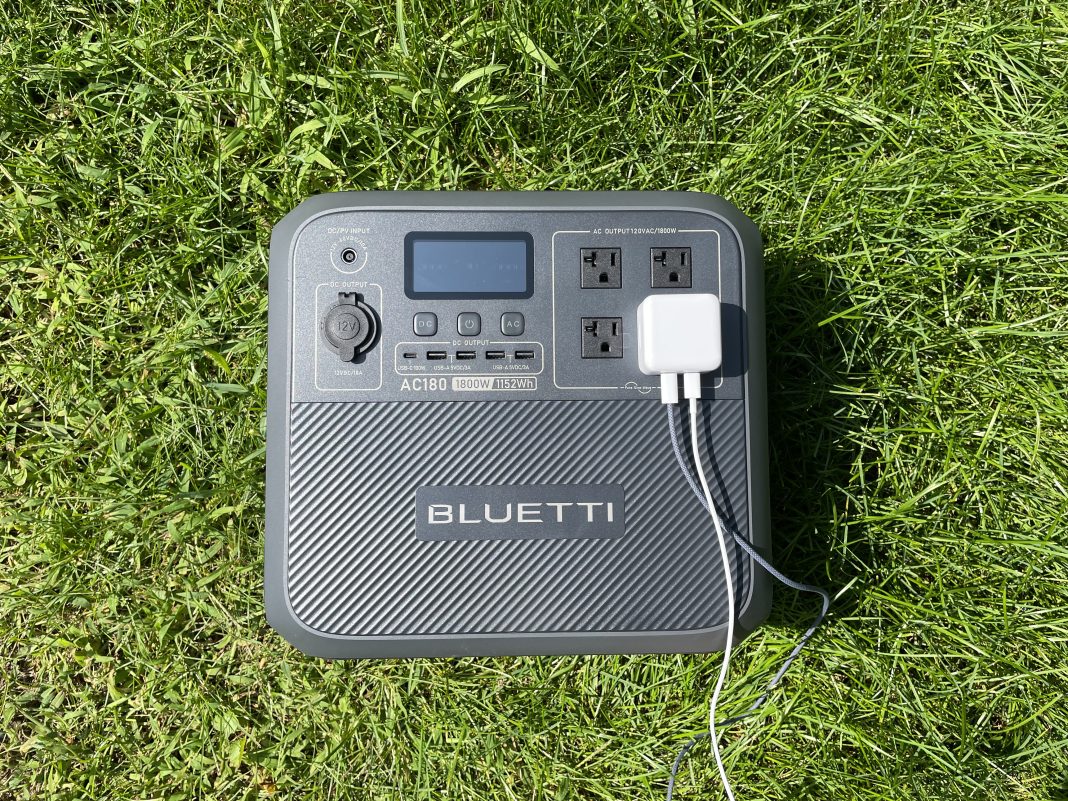 Bluetti AC180 Review - Camera Jabber