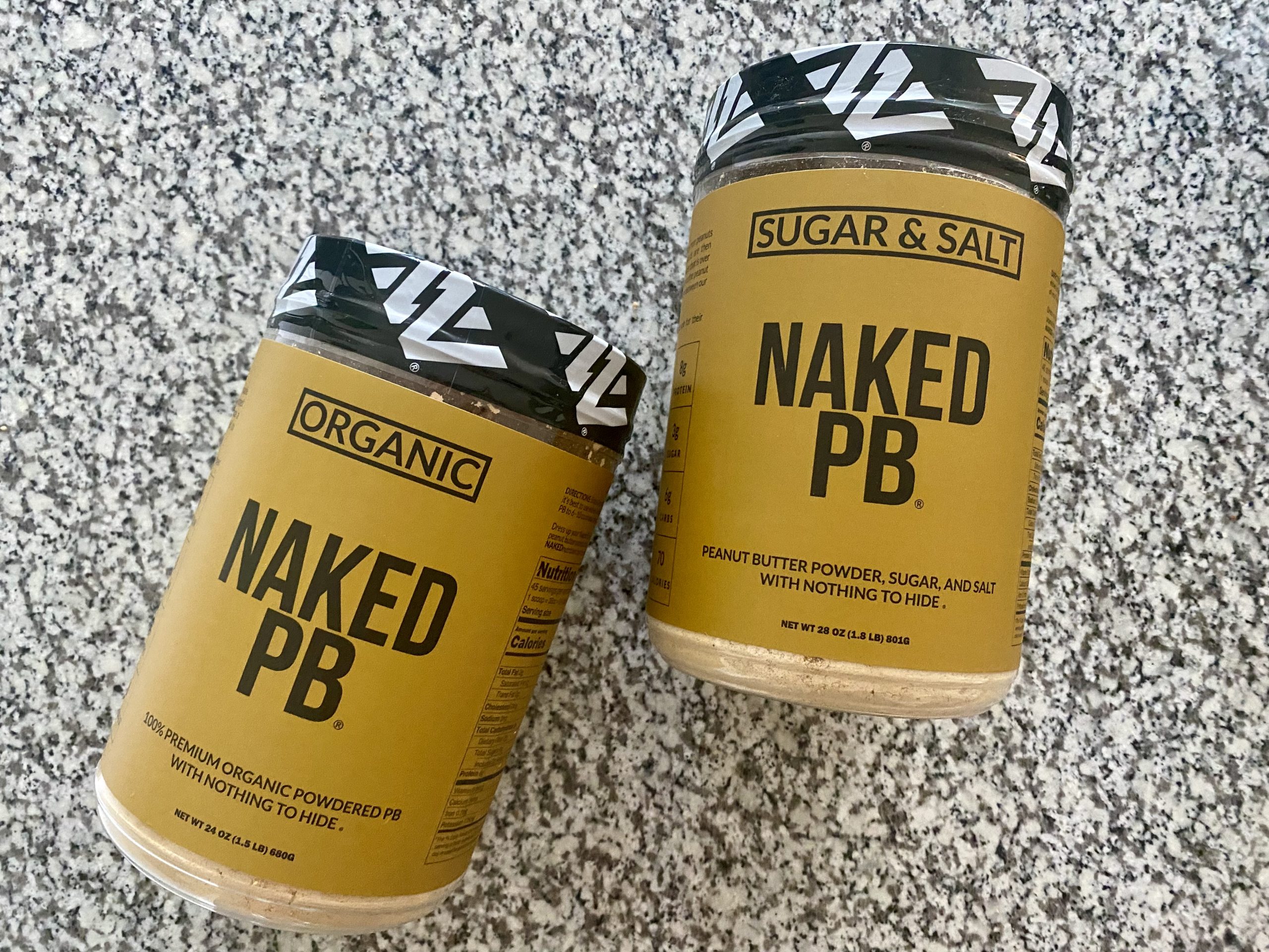 naked PB containers