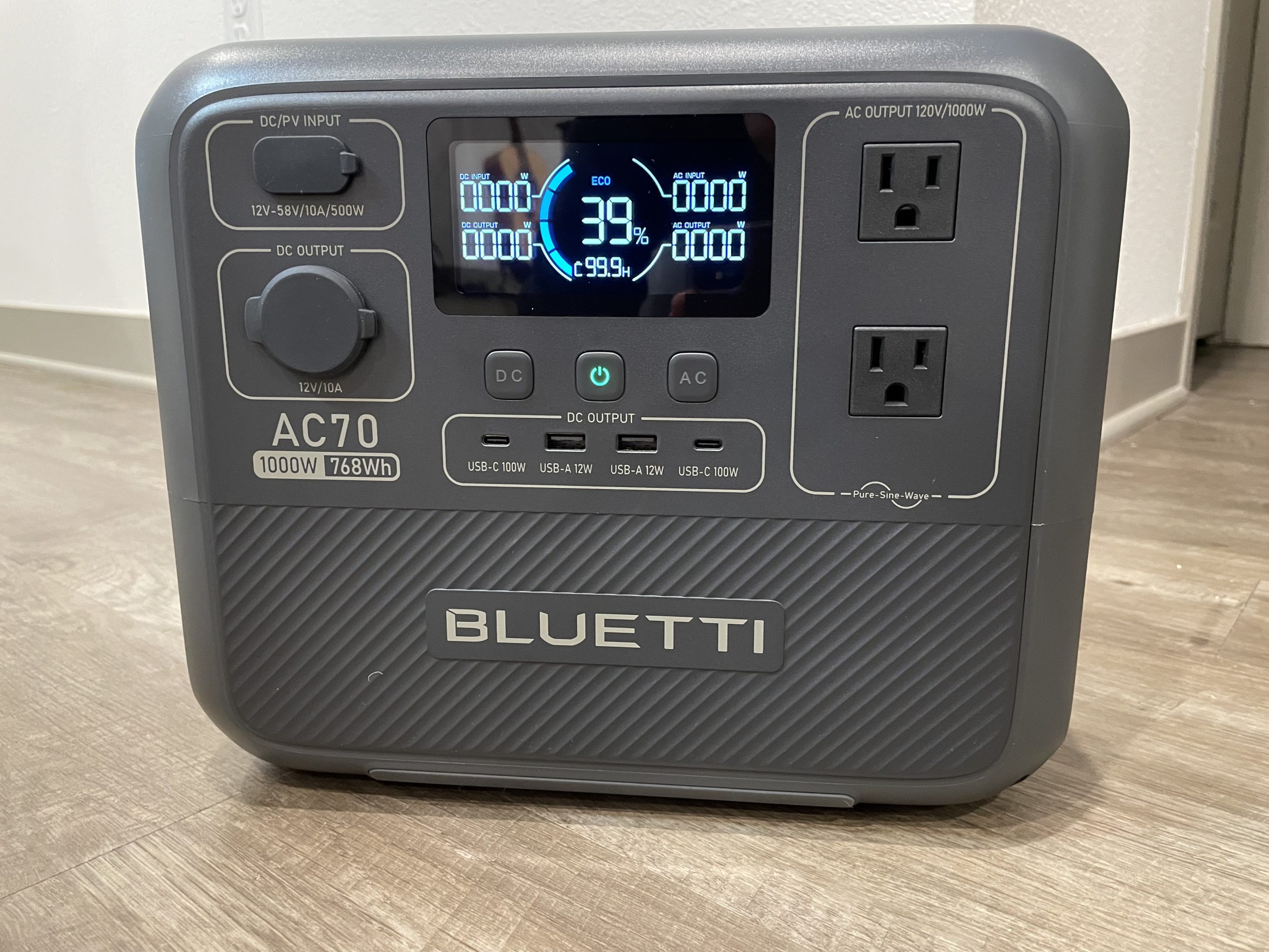 Bluetti AC70 Portable Power Station: Hands-On Review