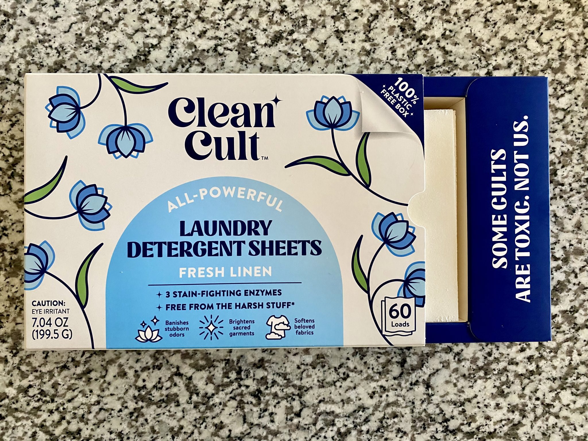 Review of Cleancult Laundry Detergent Sheets: A Powerful Clean with a ...