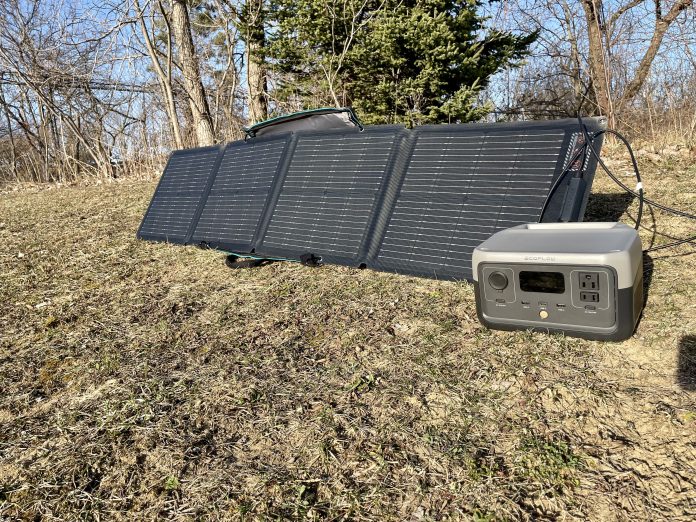 EcoFlow 110W portable solar panel